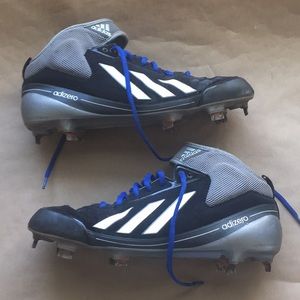 Adidas Adizero Baseball Semi- Hightop Cleats